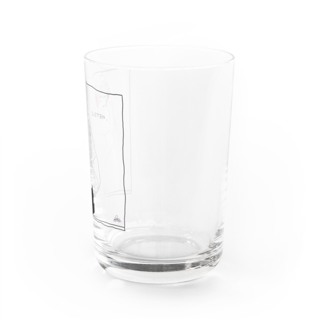 竹条いちいのLISTEN Water Glass :right