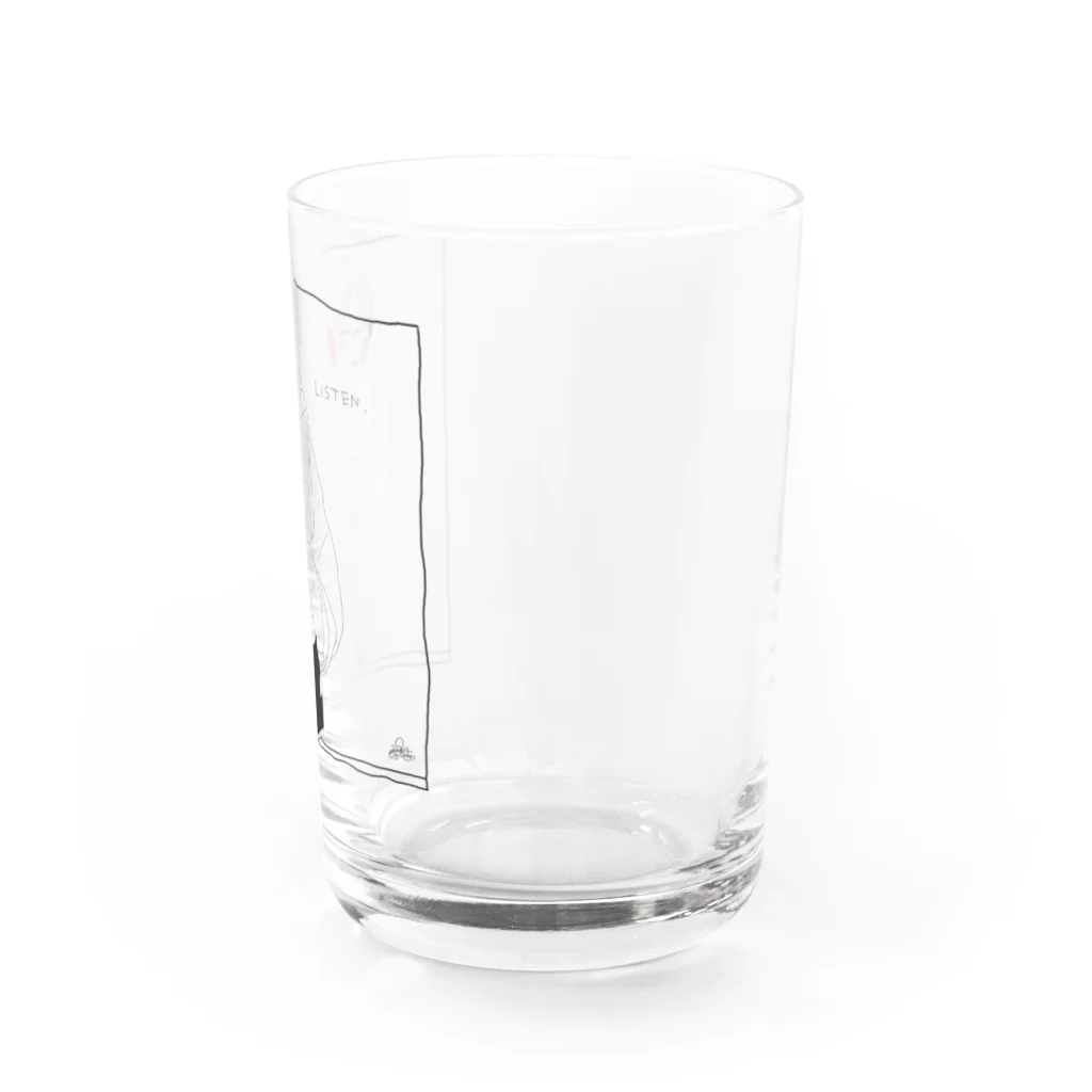 竹条いちいのLISTEN Water Glass :right