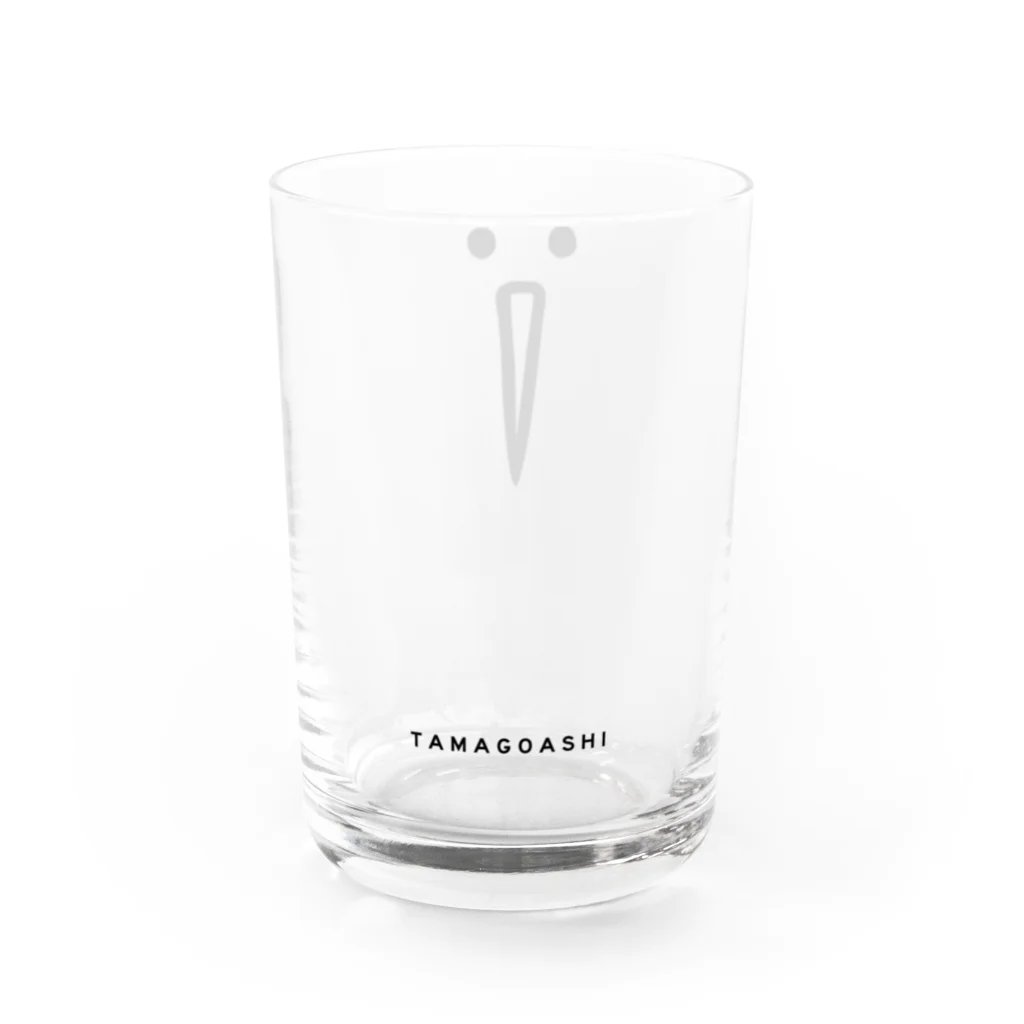 たまごあしのたまごあし　グラス < FACE > Water Glass :right