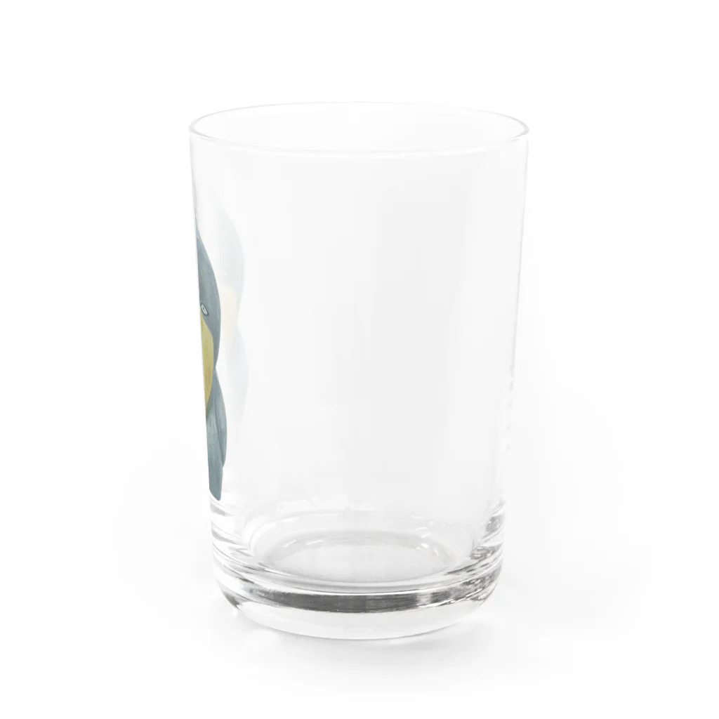 遊工房 ふじいのふじい動物園 ハシビロコウ Water Glass :right