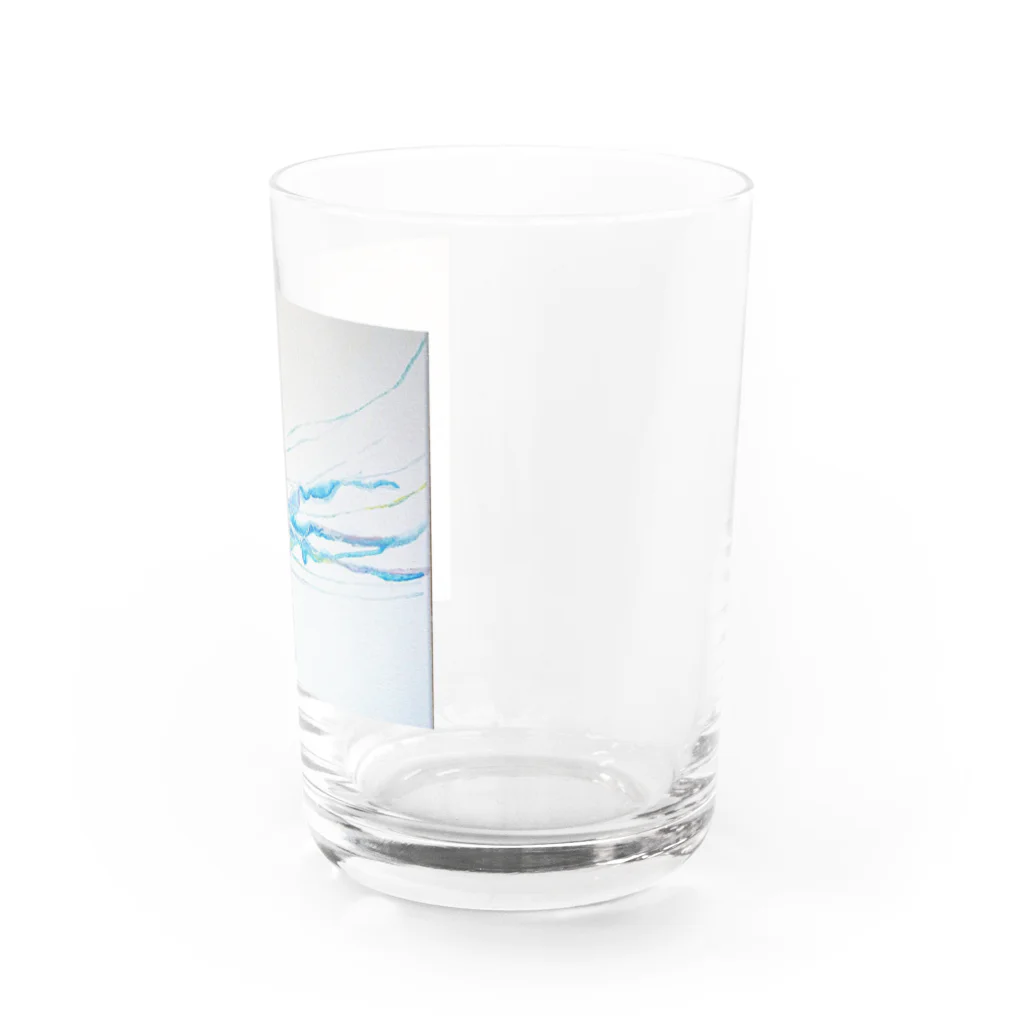 クラゲのオーロラクラゲ Water Glass :right