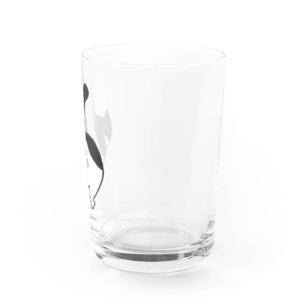 ハチワレ俱楽部のウクライナ支援ハチワレ俱楽部プリケツ君 Water Glass :right