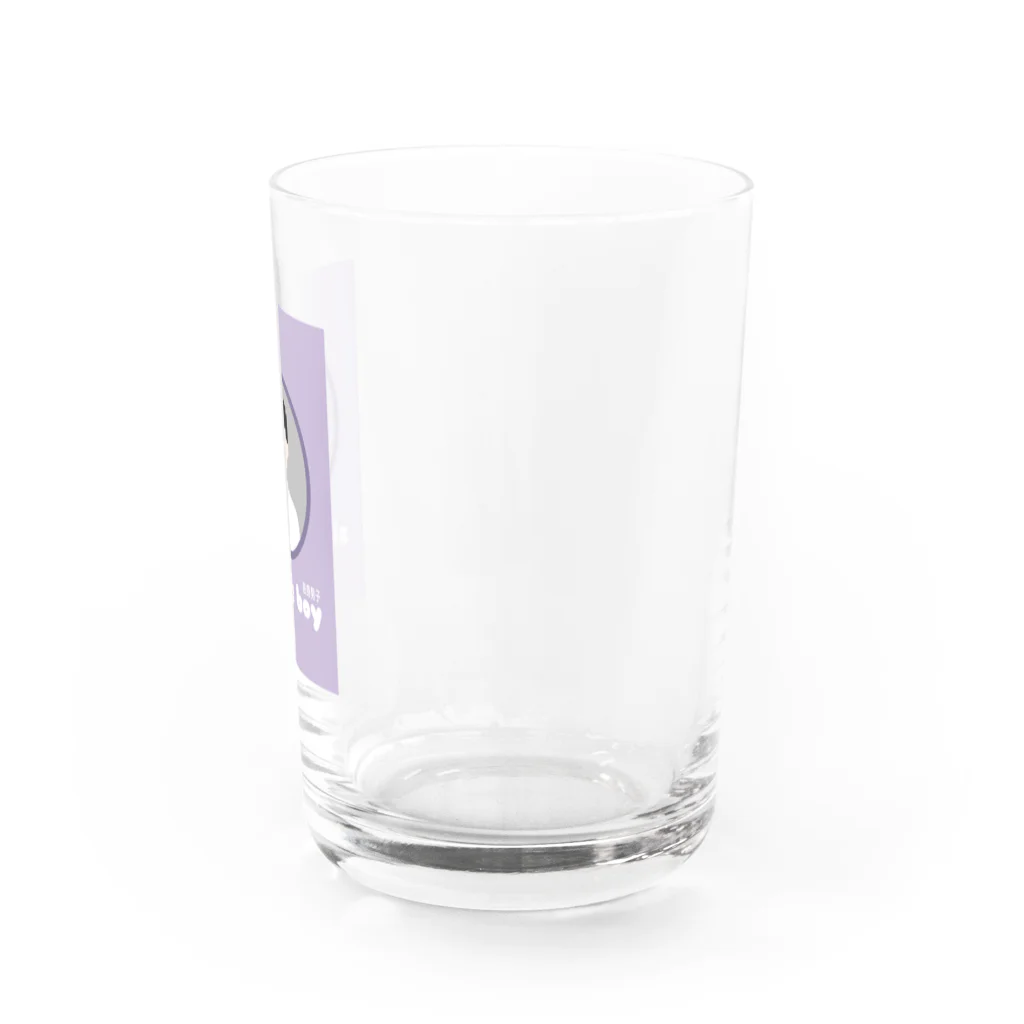 ゆれるごりら委員会。の独身男子 Water Glass :right