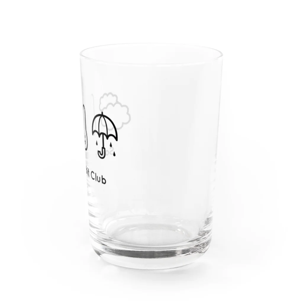 IENITY　/　MOON SIDEの【IENITY】Sad Rabbit Club #Black Water Glass :right