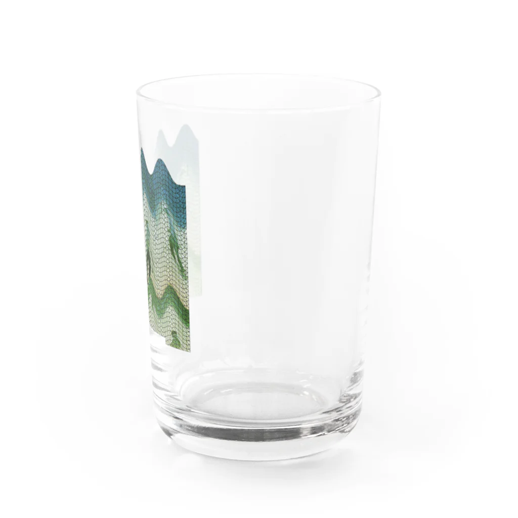 KUMAのTENNIS LOVER Water Glass :right