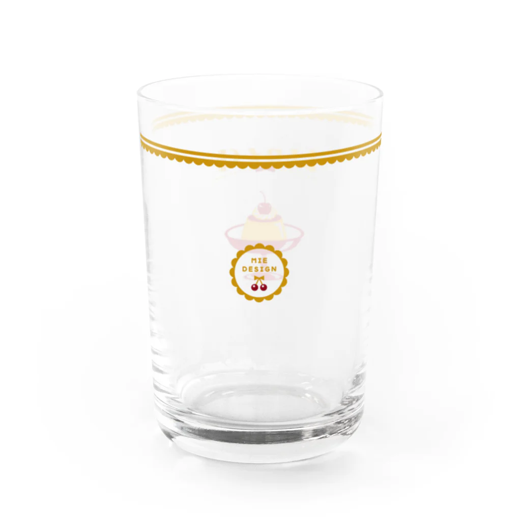 Web Shop オカチメンコのレトロメイト＊固めプリン -Desert- グラス Water Glass :right