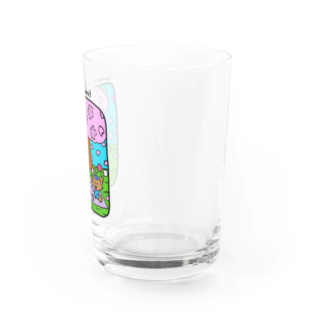 おにぎり堂の犬くんとお山 ３ Water Glass :right