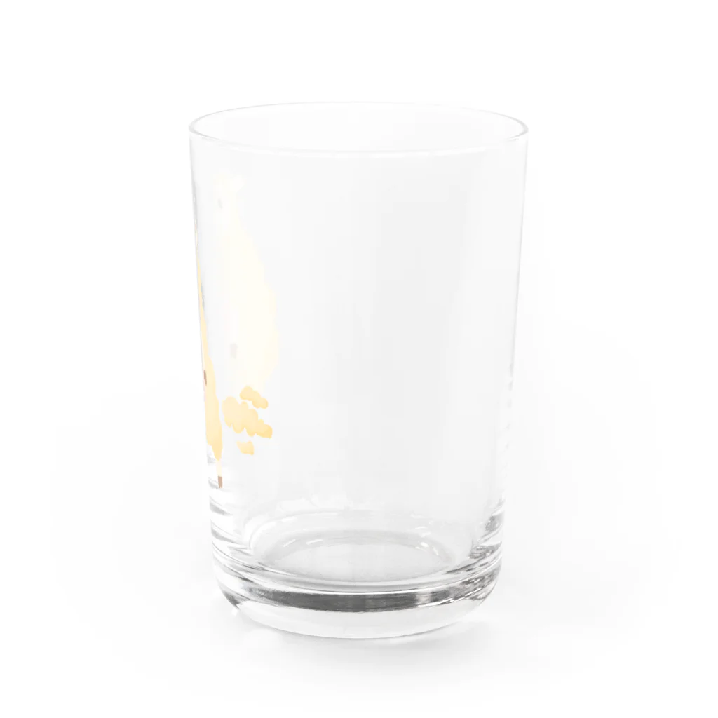みるくのSHEEP Water Glass :right