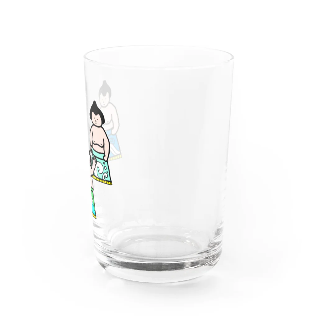 satoharuのおすもうちゃん Water Glass :right