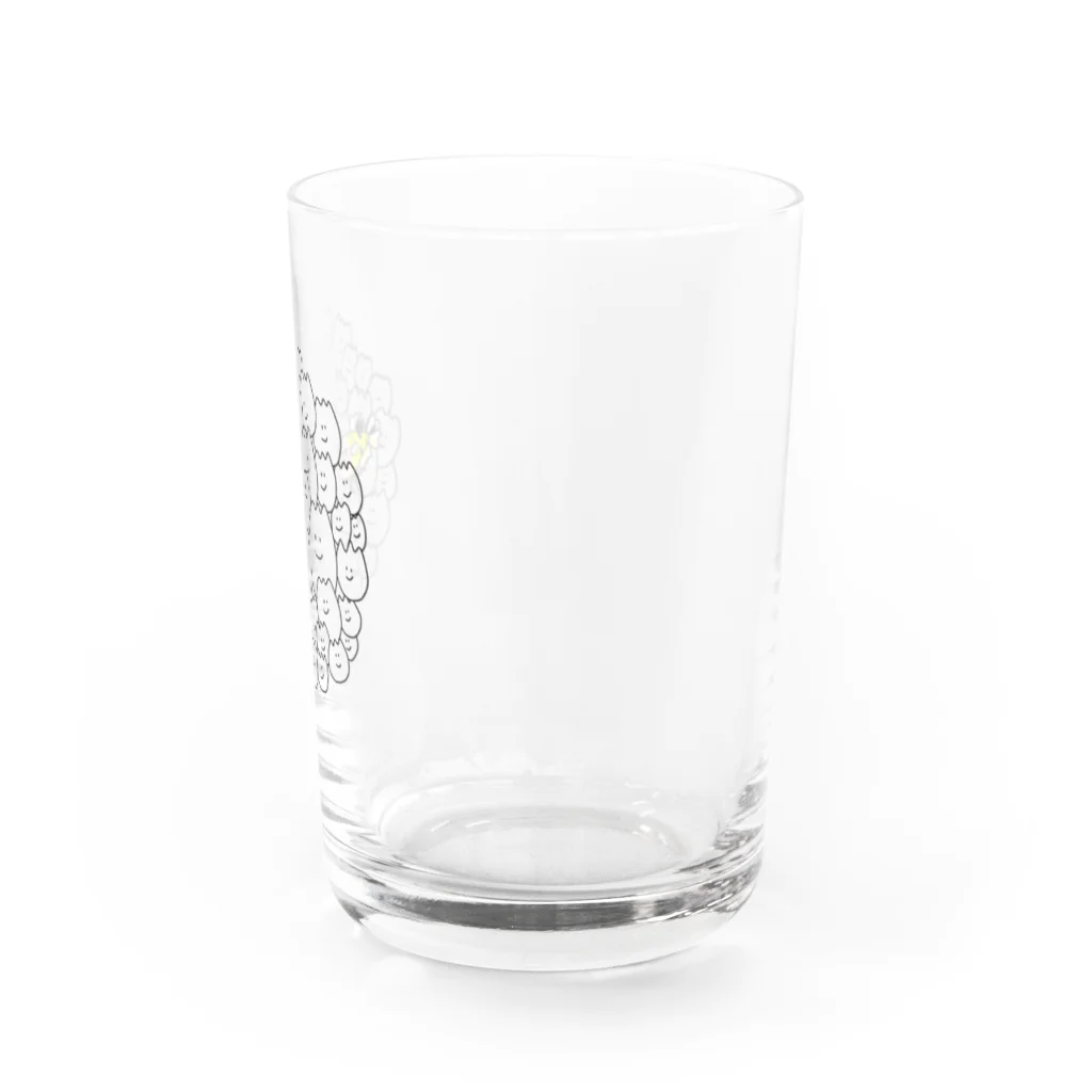 biroshopの骨折ベタのハチ子 Water Glass :right