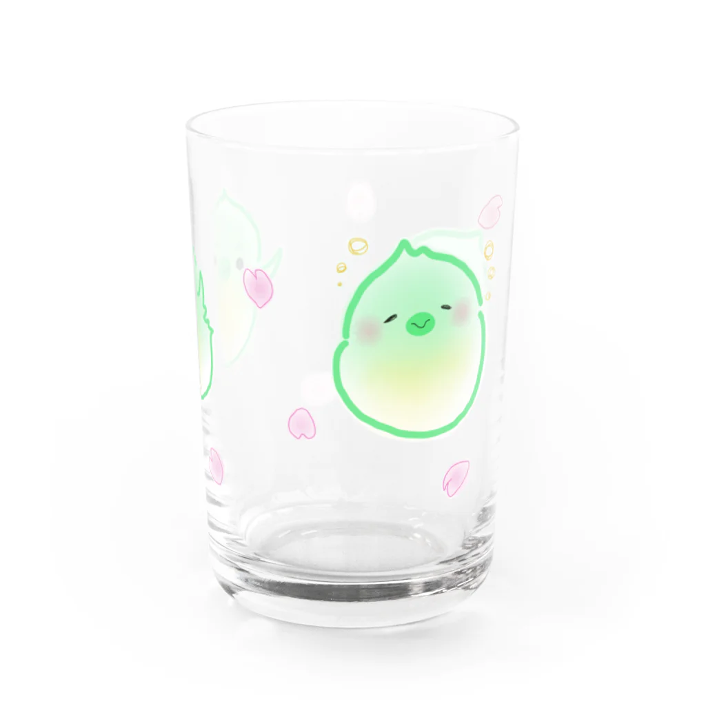 バヴみき / BAVUMIKIの３ホケキヨ(さくら) Water Glass :right