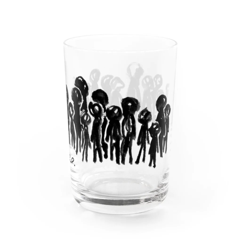 めおShopのみんな Water Glass :right