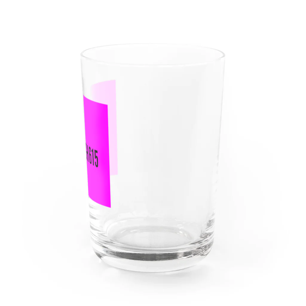 FLYHIGH615【別館】のFLYHIGH615　初期ロゴグラス Water Glass :right