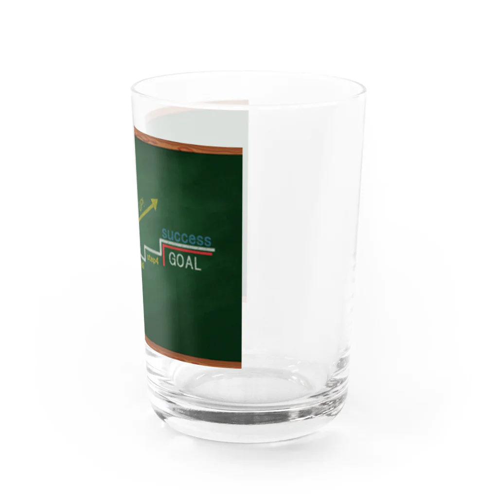 Teatime ティータイムのステップアップ ゴール成功者 Water Glass :right