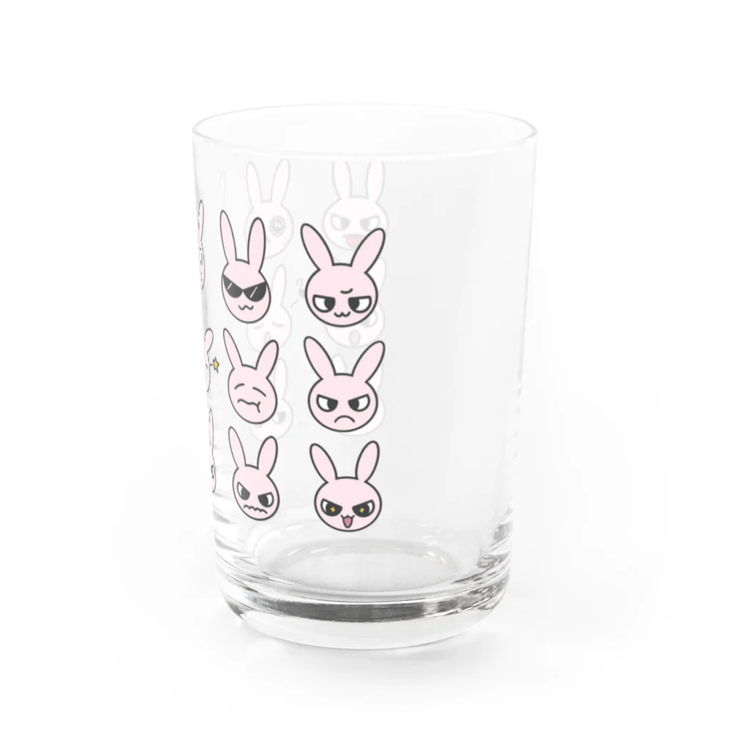 みつまめちゃんのいろいろうさちゃん Water Glass :right