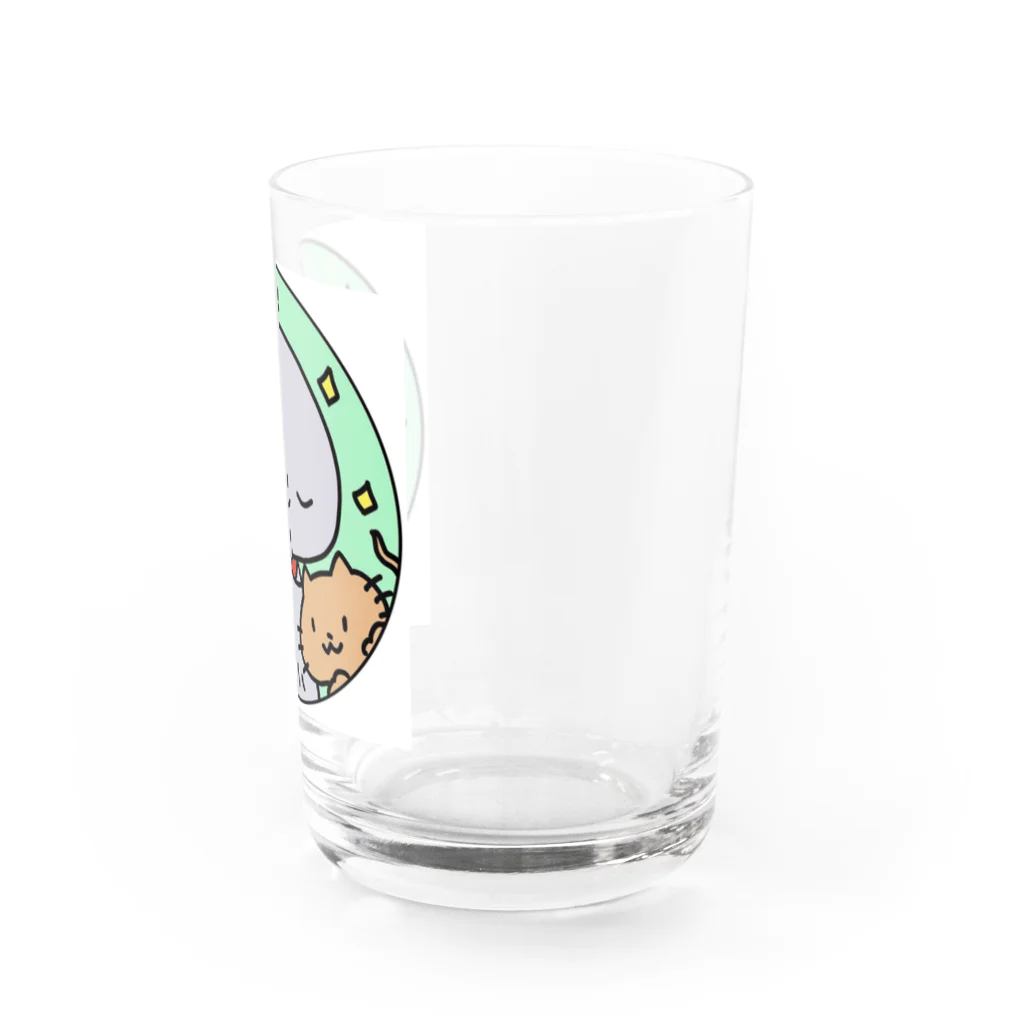 ブッディズムのほーはいさん【なかよし】 Water Glass :right