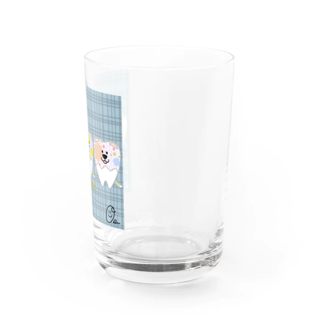 けんしんくんのEasterけんしんくん Water Glass :right