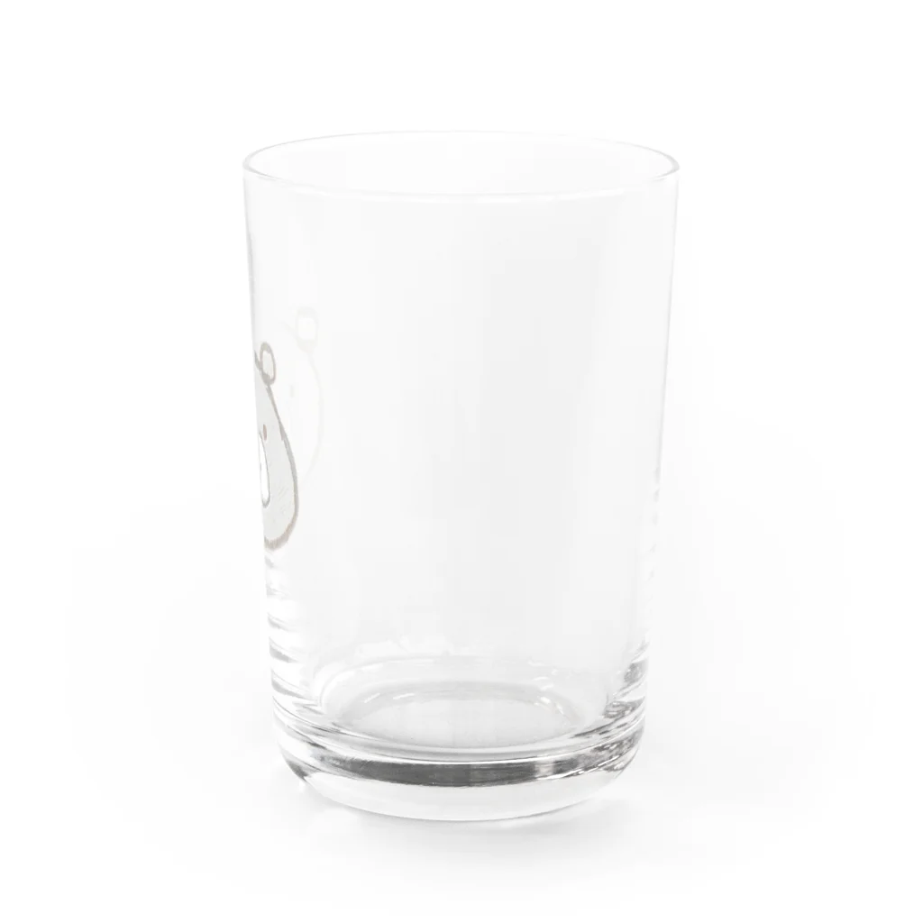 【ホラー専門店】ジルショップの手描き くまたん Water Glass :right