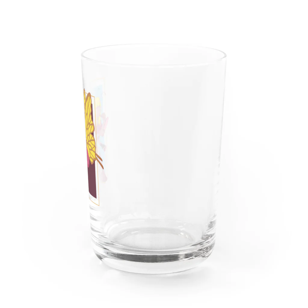 凸面.の蝶々 Water Glass :right