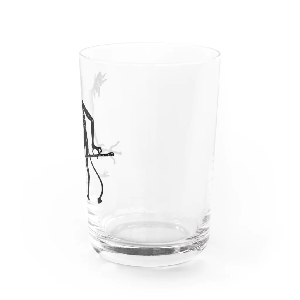 あらぶり屋のでびるやん Water Glass :right