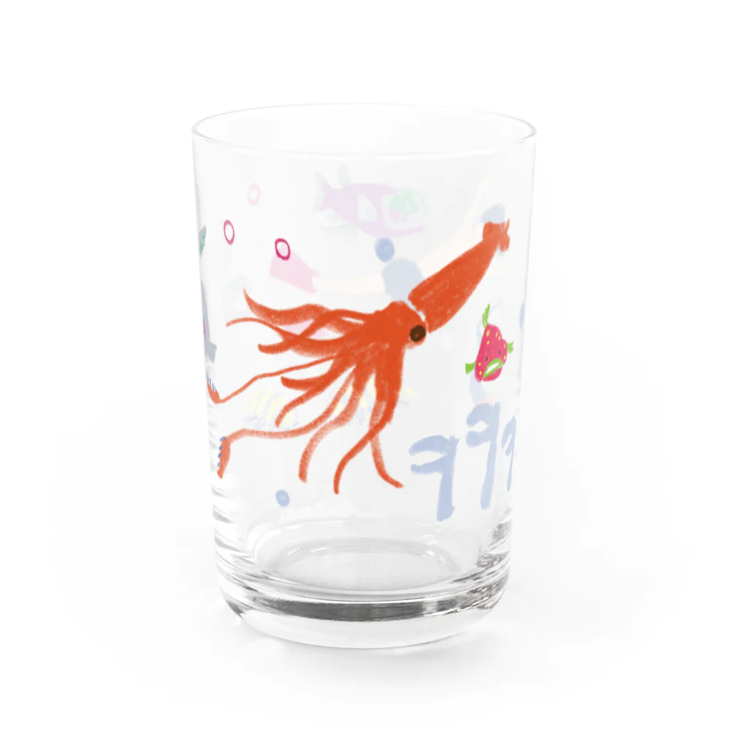 YOKOYOKO の深海魚と泳いじゃった Water Glass :right