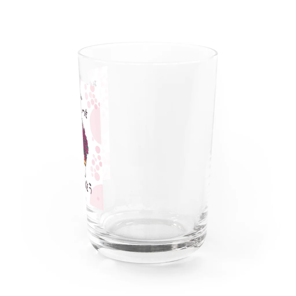 Yamadatinkuのありがとう Water Glass :right