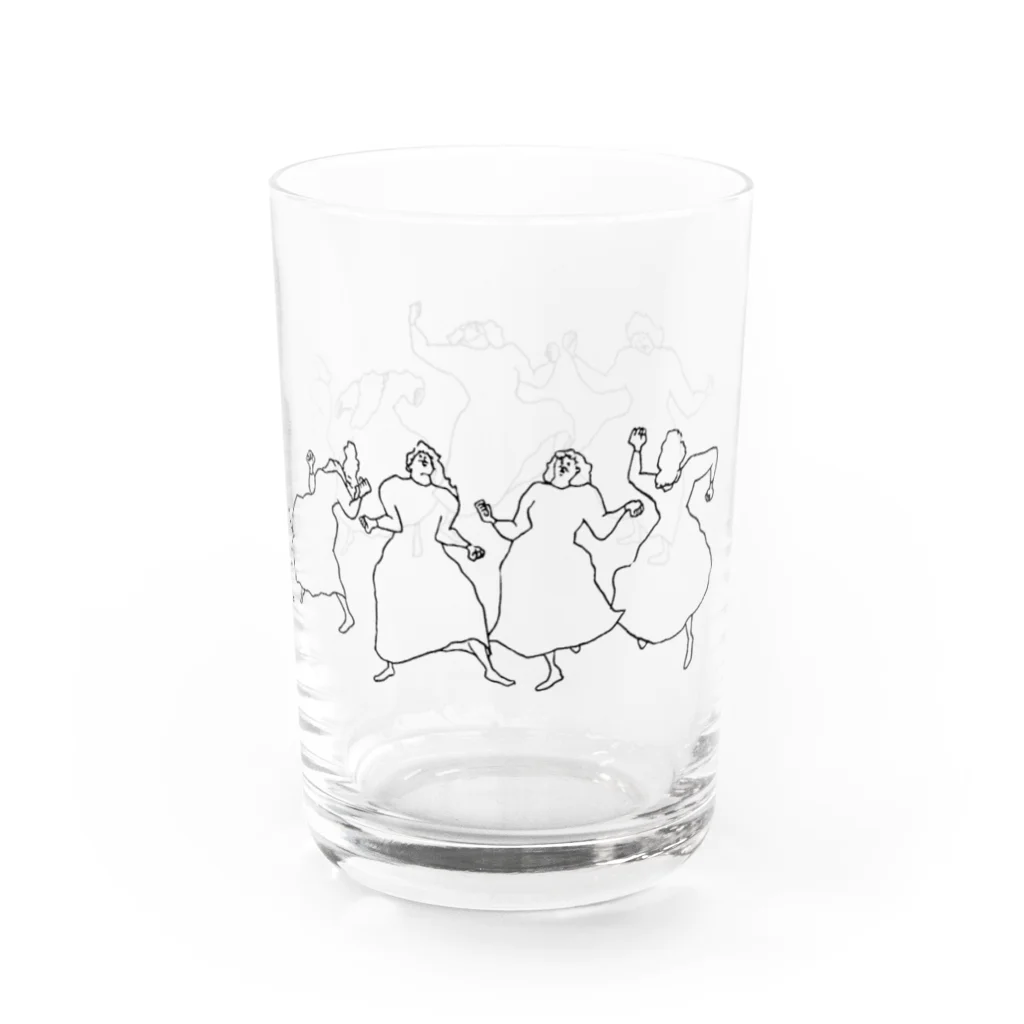 Aico/坪井愛子のdancing girl Water Glass :right