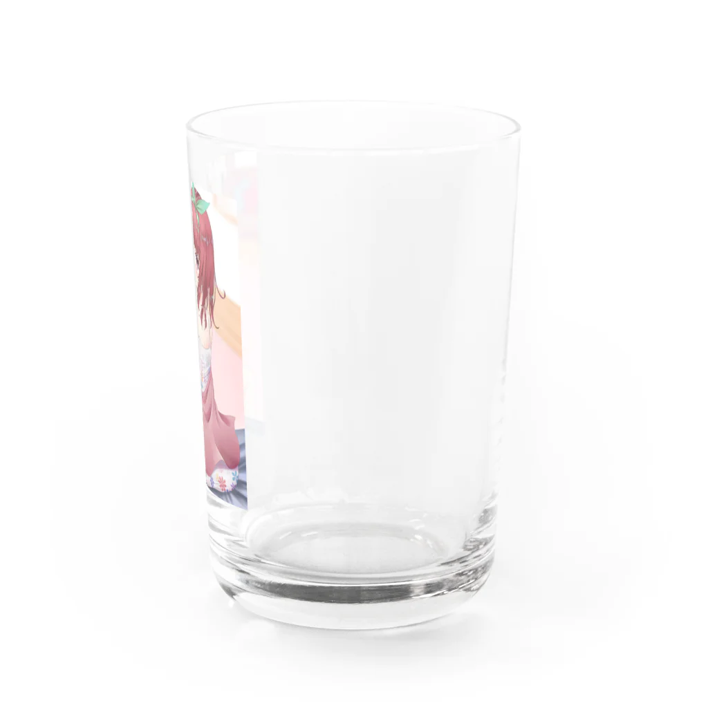 つむりんご＠Vtuberの一枚絵グッズ🍎 Water Glass :right