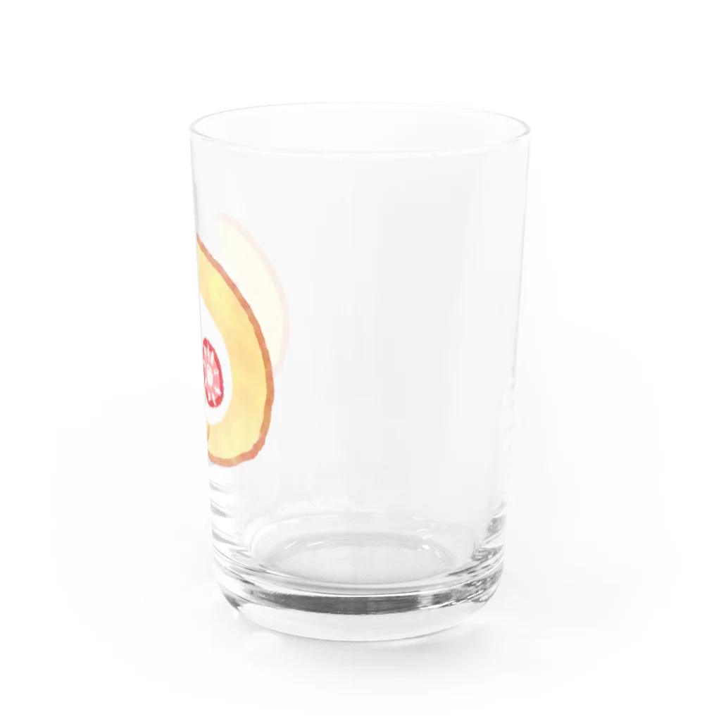 EDGEのスズリのフルーツロールケーキ Water Glass :right