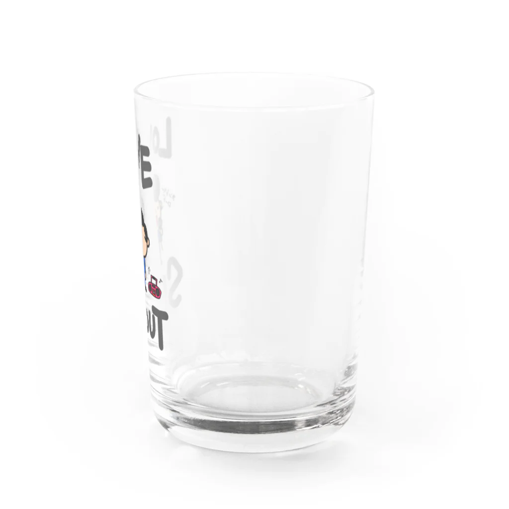 momino studio SHOPの叫ぶの大好き。 Water Glass :right