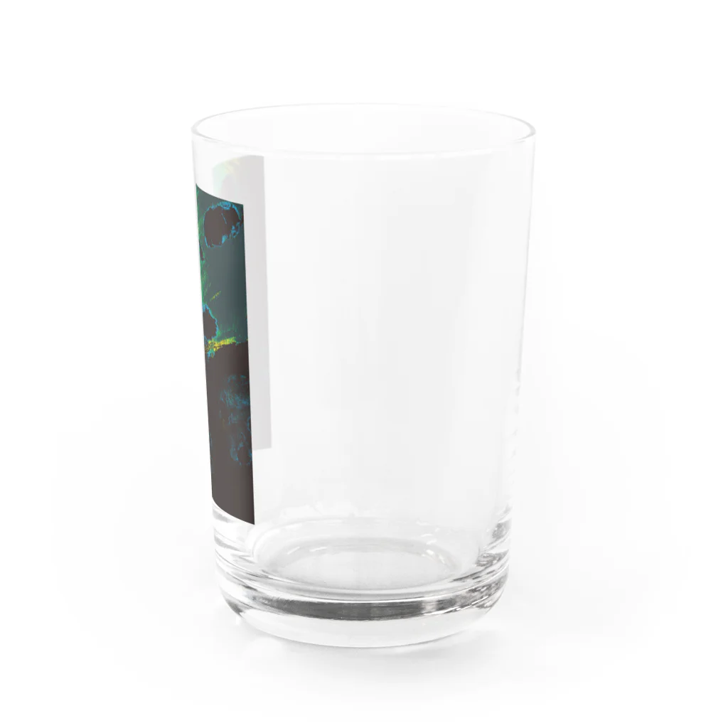 春先の源氏物語　34帖「若菜」 Water Glass :right