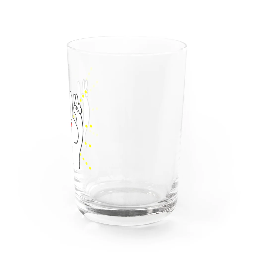コニシのごきげんうさぎ Water Glass :right