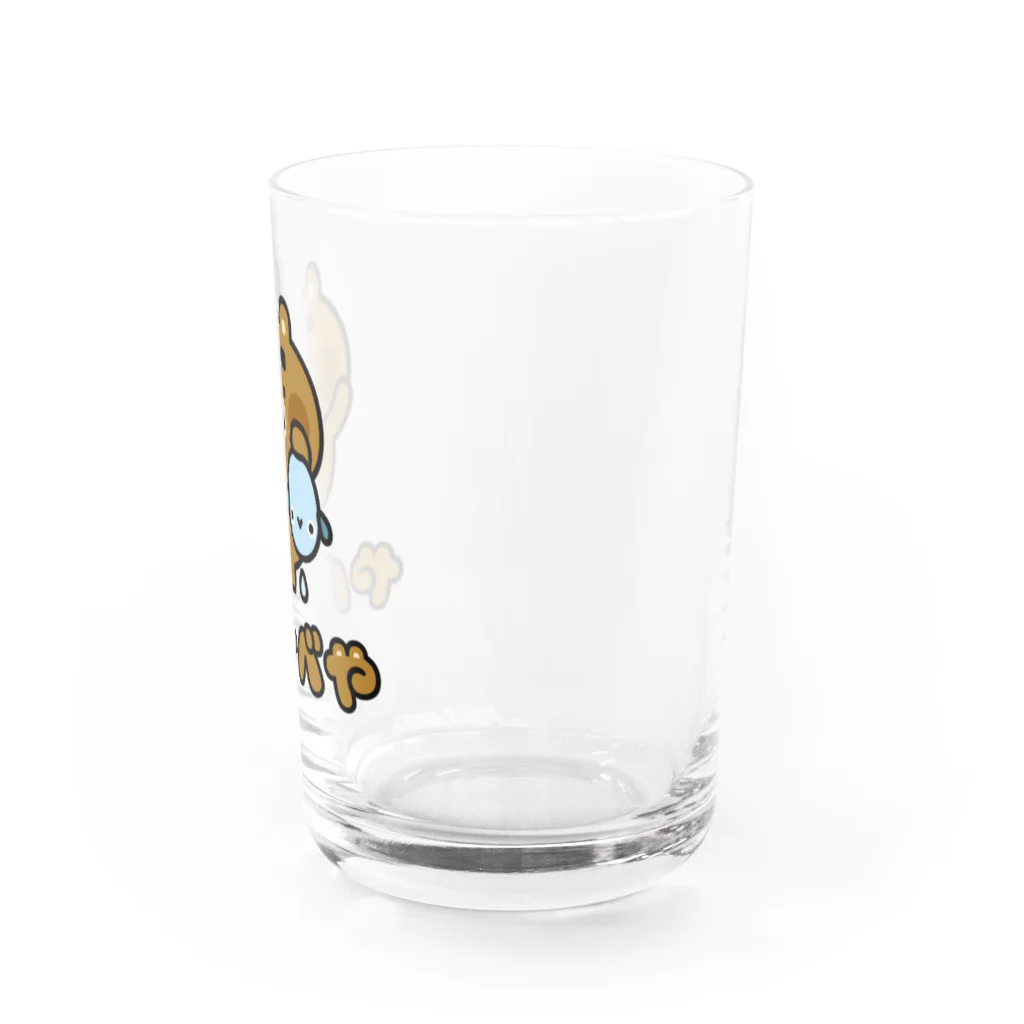 やべーべや公式SUZURIグッズのやべーべやとしゃっけ Water Glass :right