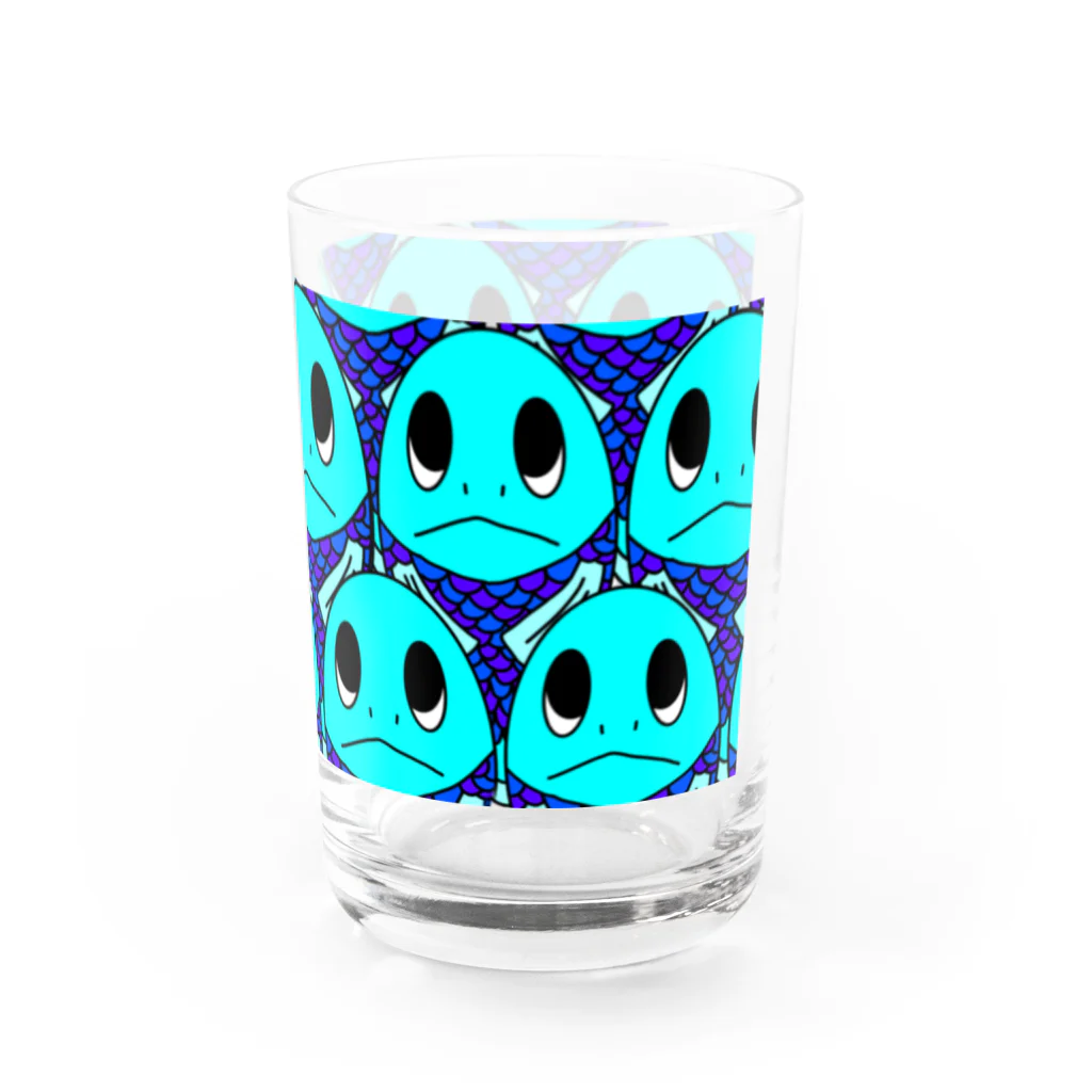 nyandaful storeの魚群 Water Glass :right