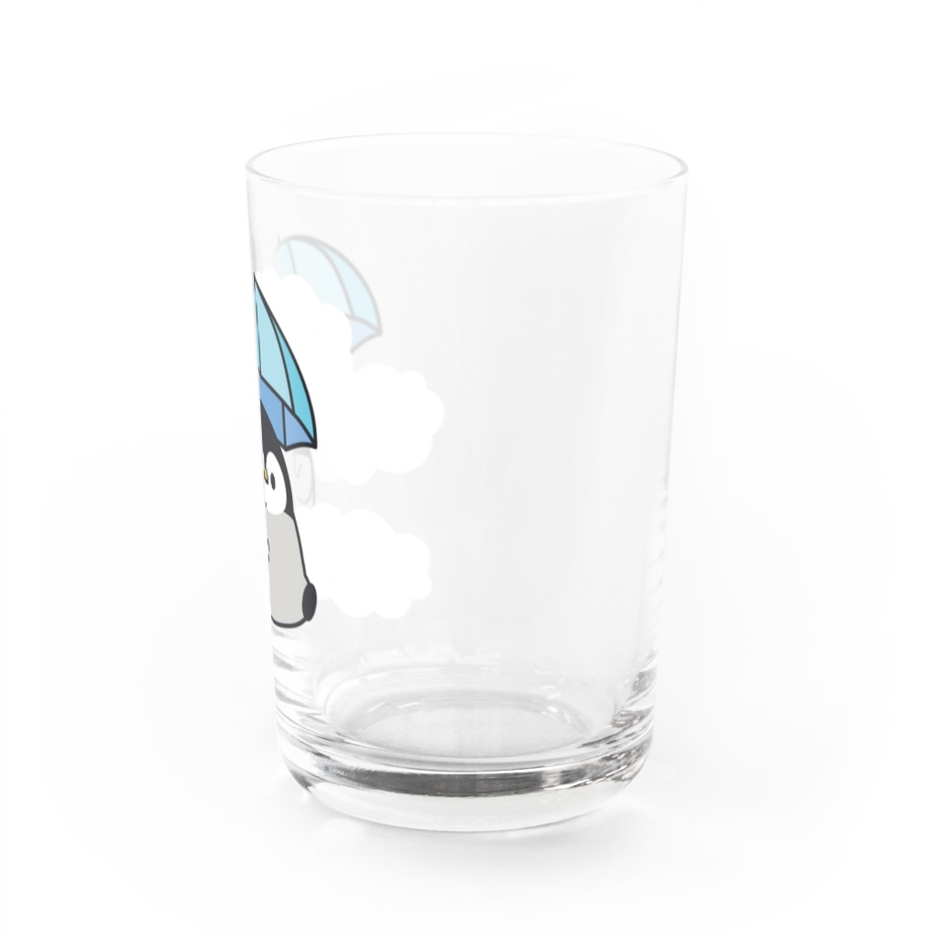 DECORの心くばりペンギン　雨の日ver. Water Glass :right
