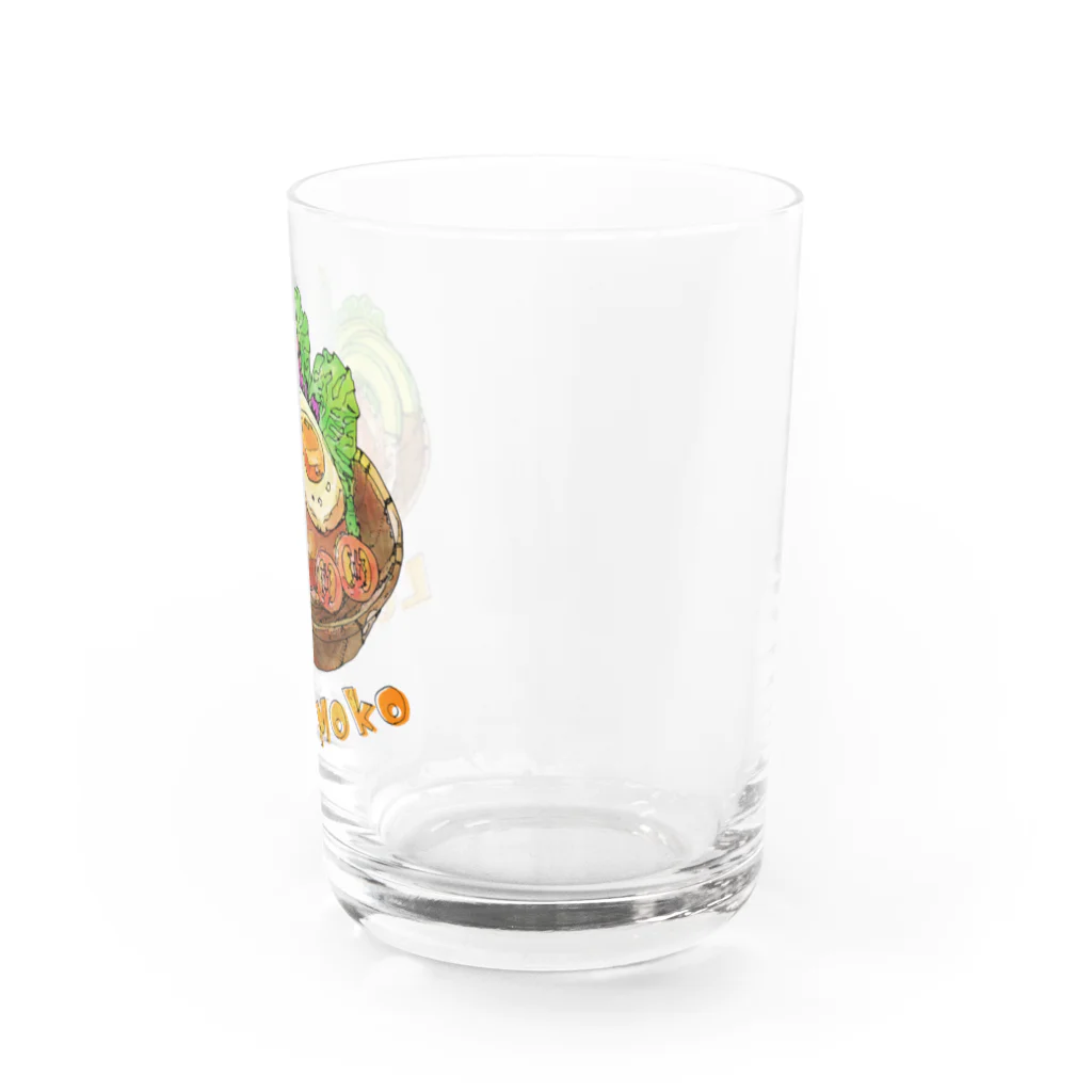 huroshikiのロコモコ/Loco Moko Water Glass :right