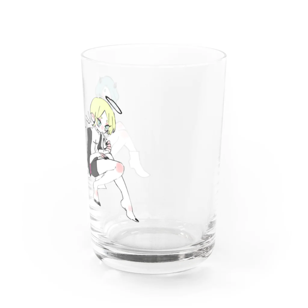 たつヲみ🚬の背中合わせ Water Glass :right