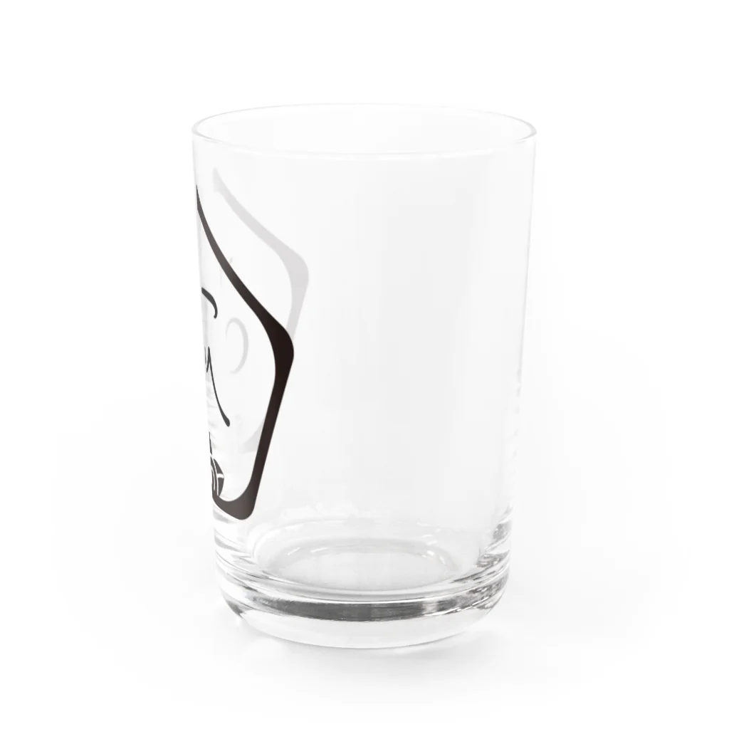 TOM鍼灸院のTOM鍼灸院公式ロゴ Water Glass :right