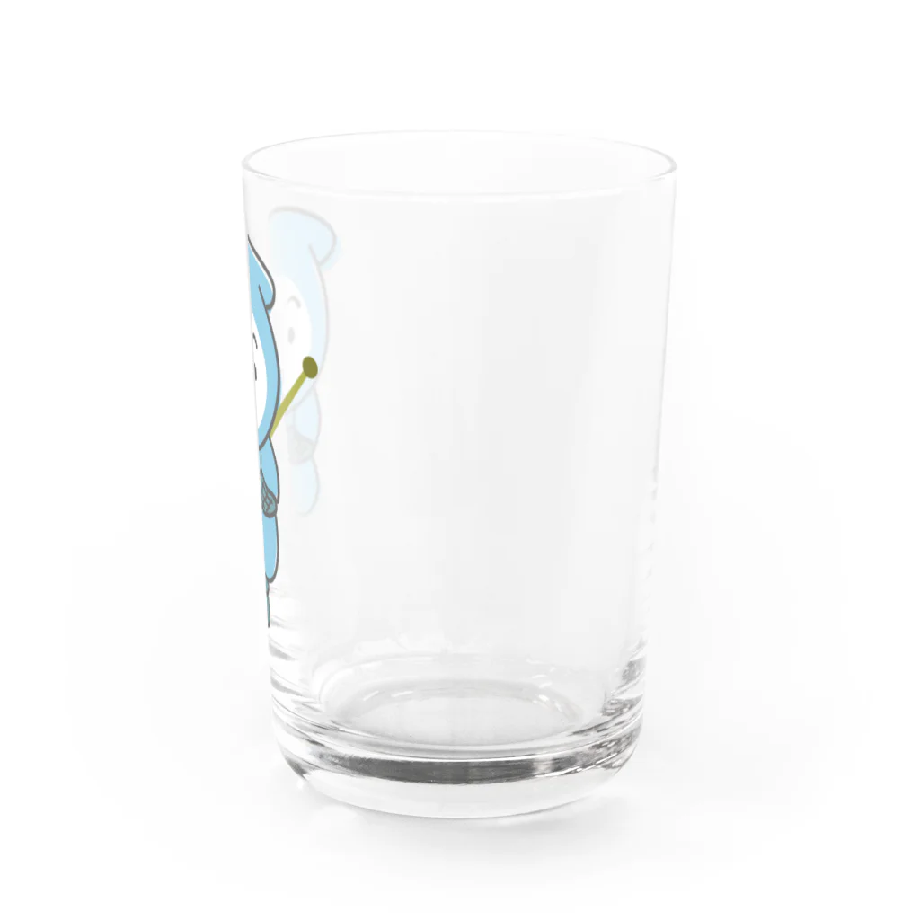 TOM鍼灸院の鍼灸忍者さすまるくん Water Glass :right