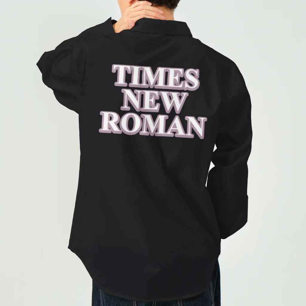 FONTMANIACのフォントといえばこれ！！タイムズ・ニュー・ローマン "Times New Roman" Work Shirt