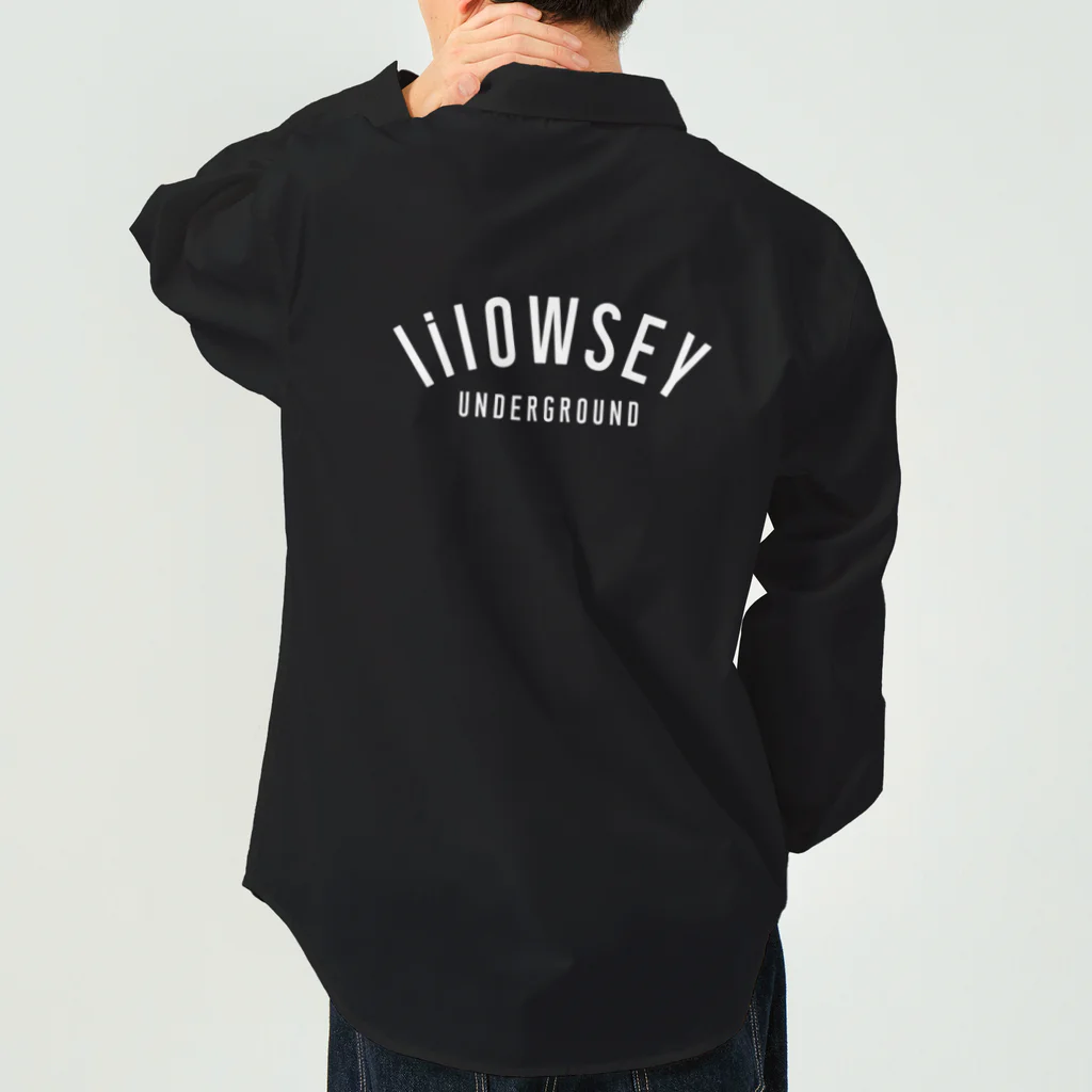 lilOWSEY UNDERGROUNDの"lilOWSEY" OG WHITE LOGO Work Shirt