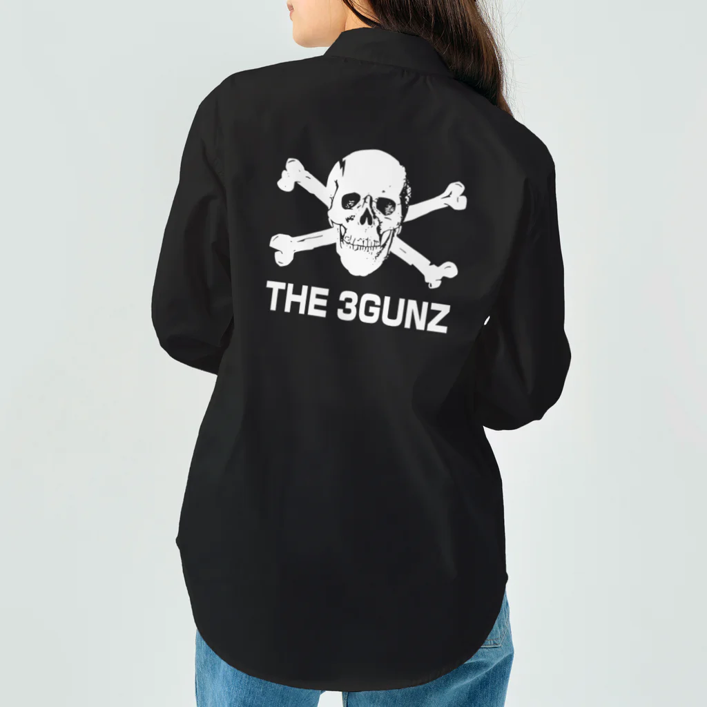 BlackRedCheeZのThe3Gunz／ "Jolly Roger" Work Shirt