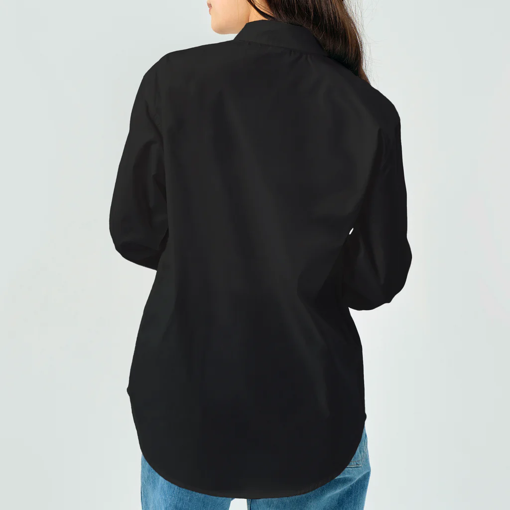 YuDesign￤ゆうデザインのぷくっといきものシリーズ魚ブルー Work Shirt