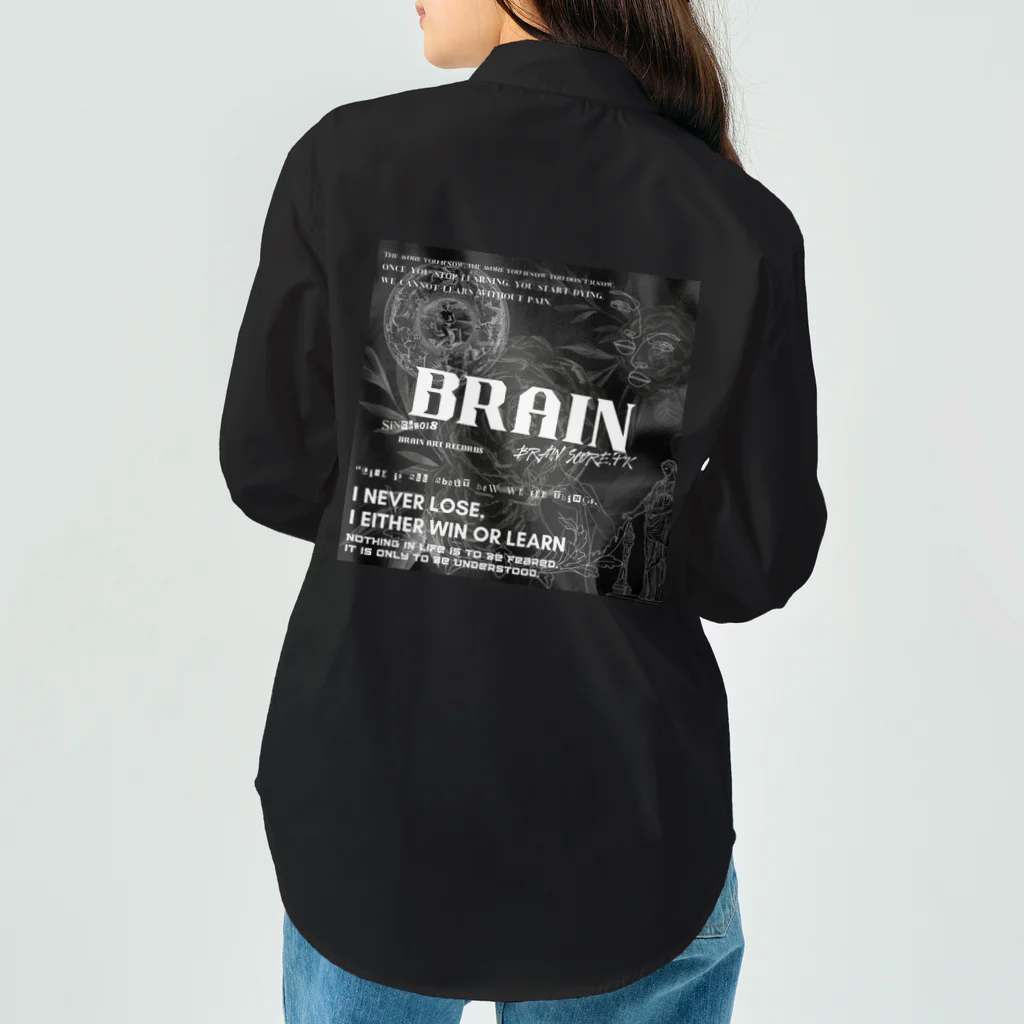 BRAIN ART RECORDSⒸのBRAIN ART RECORDS 2023 A/W WEB SHOP limited Product Work Shirt