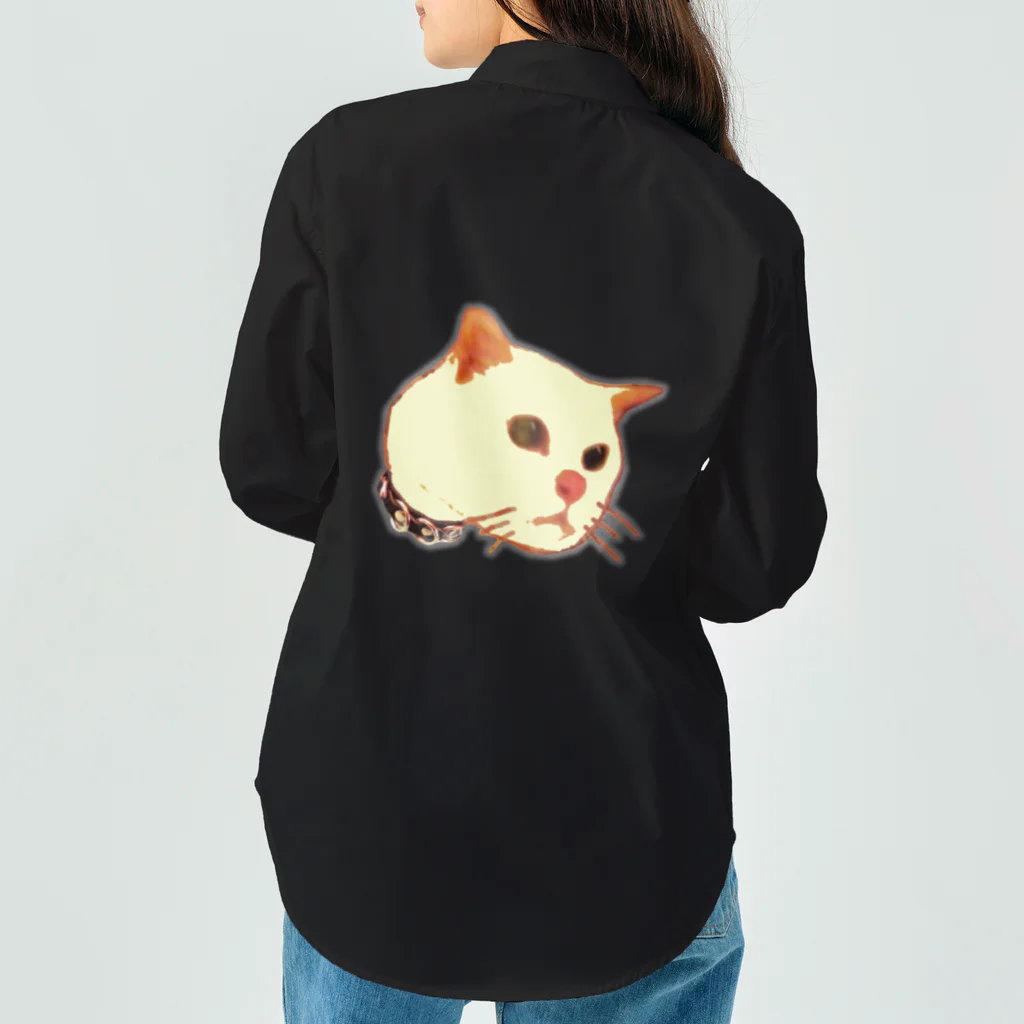 PAW WOW MEOWのパンクキャット Work Shirt