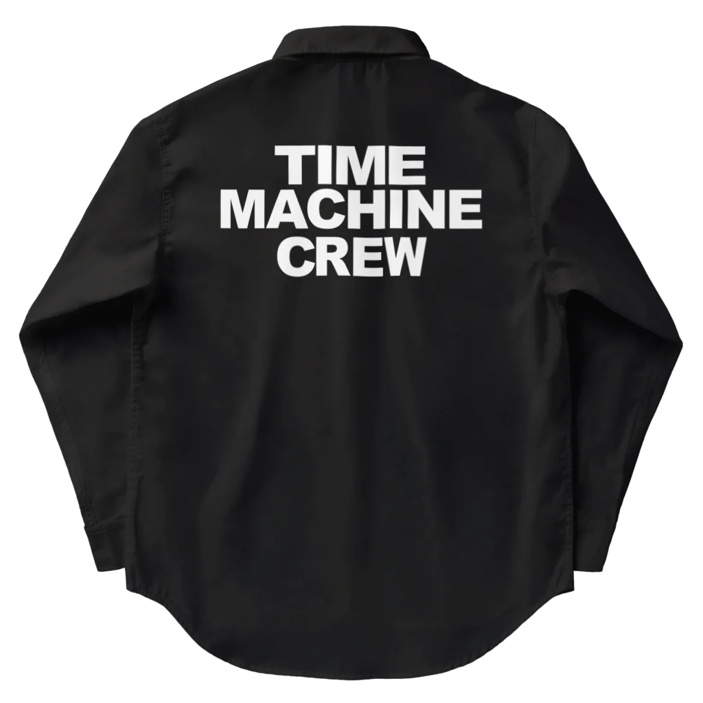 map5（マップファイブ）デザイン・ライセンス・ストック　のタイムマシンのクルー・時間旅行の乗員(じょういん) TIME MACHINE CREW " Work Shirt