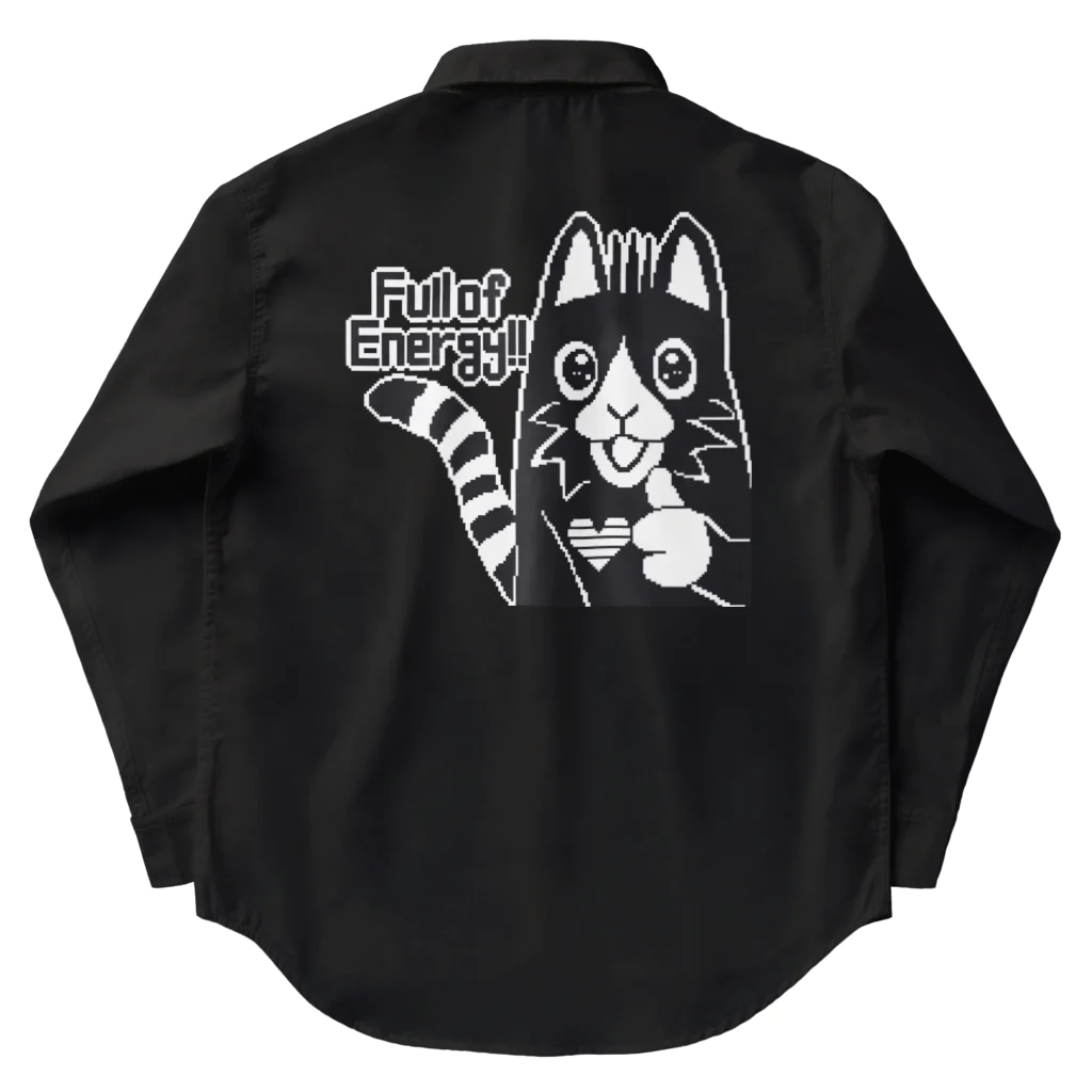 Cheap_KAWAIIの元気満タン!キャット Work Shirt