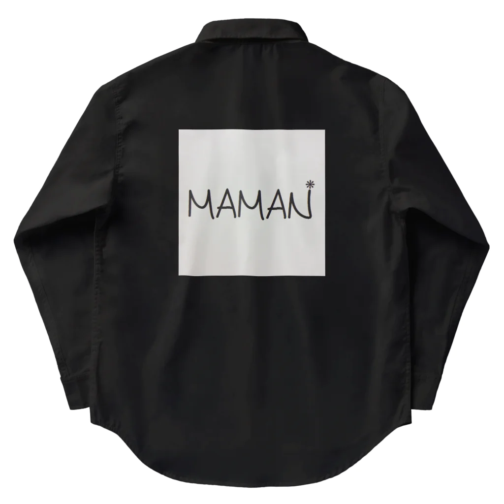 MAMANのMAMAN goods ワークシャツ