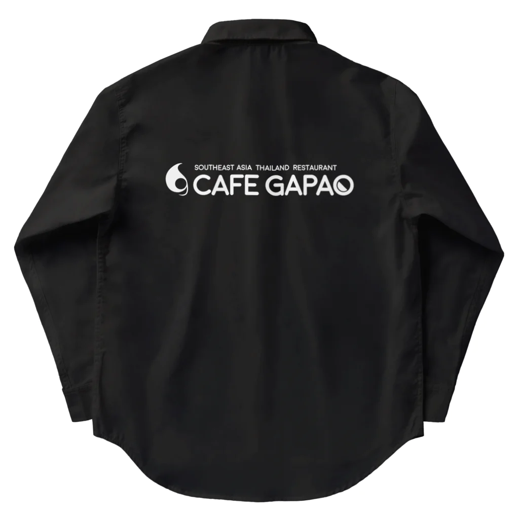 CAFE GAPAO THE SHOPのカフェガパオ公式ロゴグッズ ワークシャツ