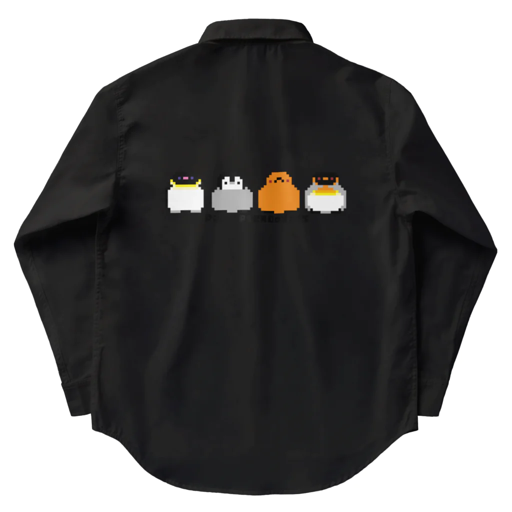 ヤママユ(ヤママユ・ペンギイナ)のピコアプテノディテス(よこ) Work Shirt